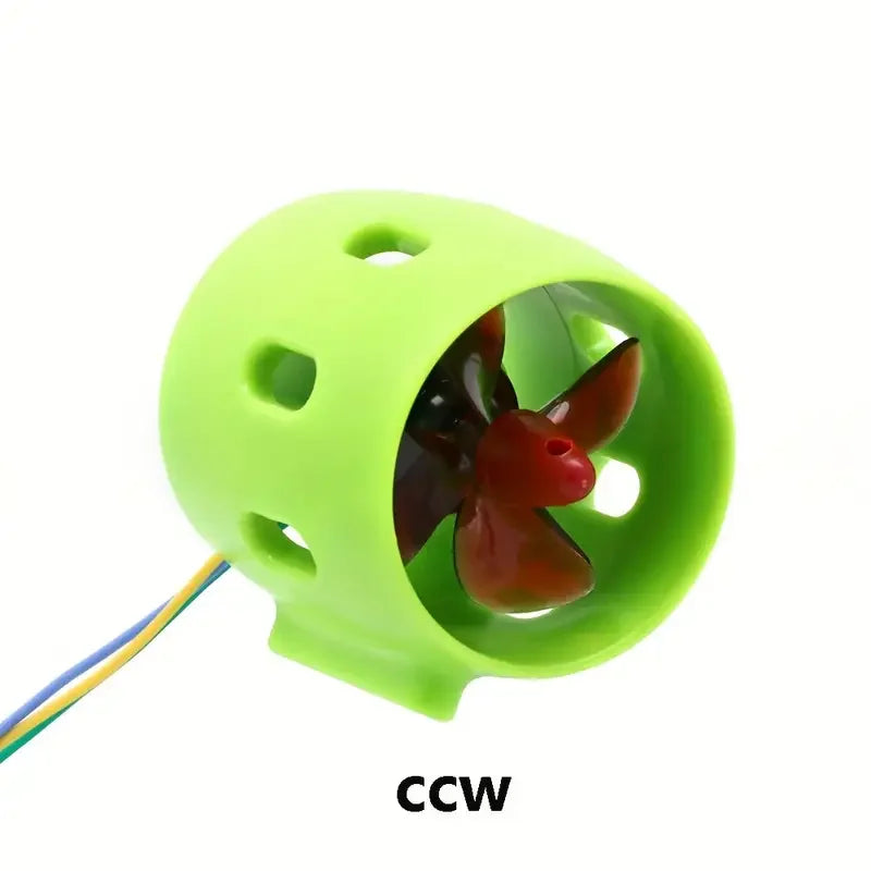 DC 12V-24V 20A Underwater Jet Boat 4 Blade CW CCW Thruster Engine For DIY RC Robot Decoy Nest Boat Submarine Motor