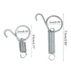 Cage Door Spring Hook 10Pcs Metal Spring Hooks Sturdy Tension Fixing Spring for Wire Rabbit/Bird/Hamster Cages S/L