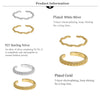 ANDYWEN 925 Sterling Silver Gold Twist Chain Resizable Rings Women Fine Jewelry 2021 Fine Jewelry Clips Party Circle Luxury Jewe