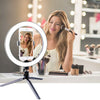 LED Selfie Ring Light Multi-Function Dimmable Ring Light for Cell Phone Holder Camera Live Video Stream Makeup Youtube
