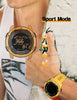 NORTH EDGE Mens Smart Watch Women Sportswatch Dual Time Running Pedometer Countdown Waterproof 50m Digital Alarm Military Clock