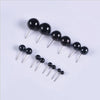 Hot Eye accessories DIY Plush Glass Eyes 4/5/6/8/10/12 mm Needle Felting Bears Black Eyes Dolls Accessories Hot Sale Toy Gift
