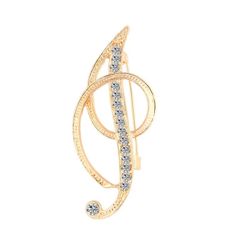 Women Men A-Z Letter Brooch Rhinestones Crystal Silver Color English Alphabet Metal Pins Cute Jewelry Accessories Christmas Gift