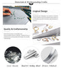 ANDYWEN 925 Sterling Silver Gold Twist Chain Resizable Rings Women Fine Jewelry 2021 Fine Jewelry Clips Party Circle Luxury Jewe