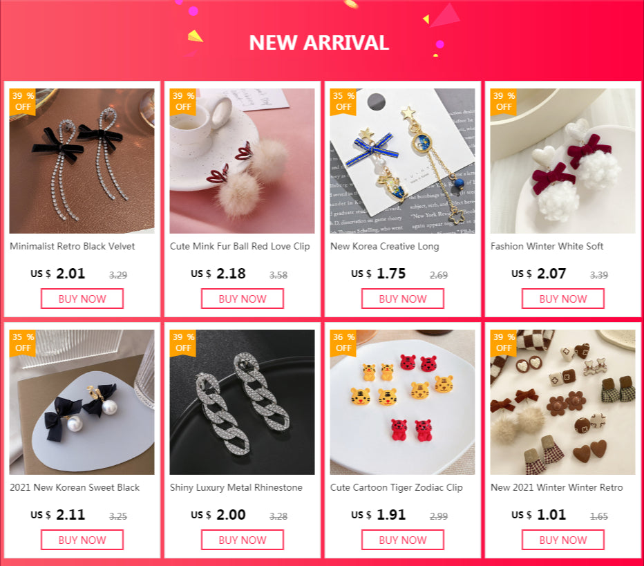 2021 Summer Fairy Non-pierced Ear Clip Double-layer Hollow Shell Flower Clip on Earrings for Women Temperament Elegant Earrings