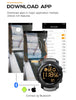 NORTH EDGE Men's Digital Watch Military Waterproof 50M Running Sports Pedometer Stopwatch Watch Heart Rate Wristband Android IOS