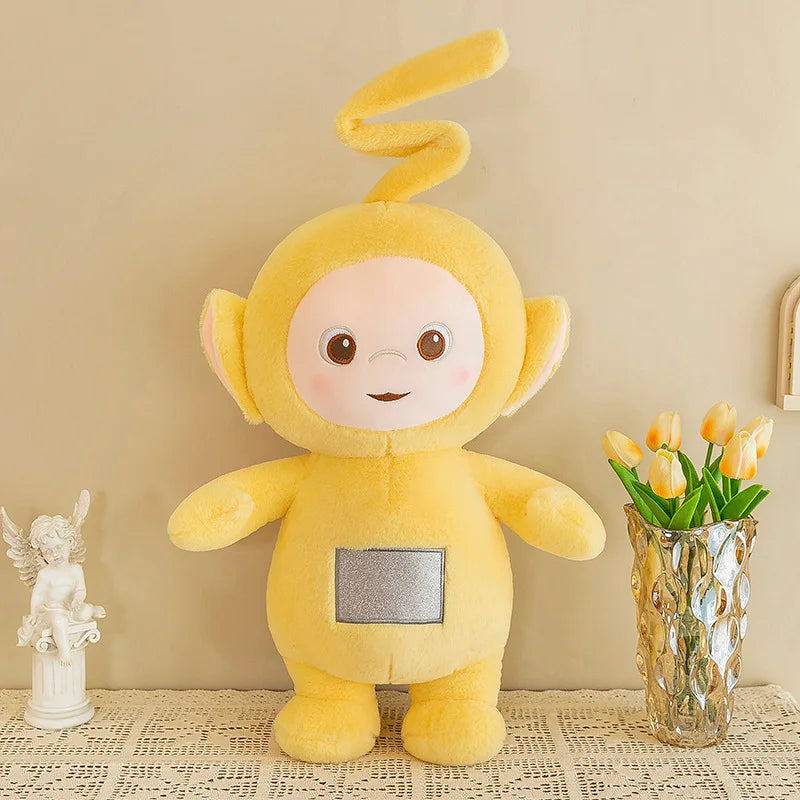 Miniso 30Cm Cute Antenna Baby Doll Girl Sleeping Doll Accompanying Cloth Doll Children Soothing Cartoon Doll Pillow