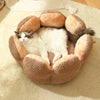 Bed House Lovely Cactus Flower Puppy Kennels Mat Winter Warm Beds Dropshipping