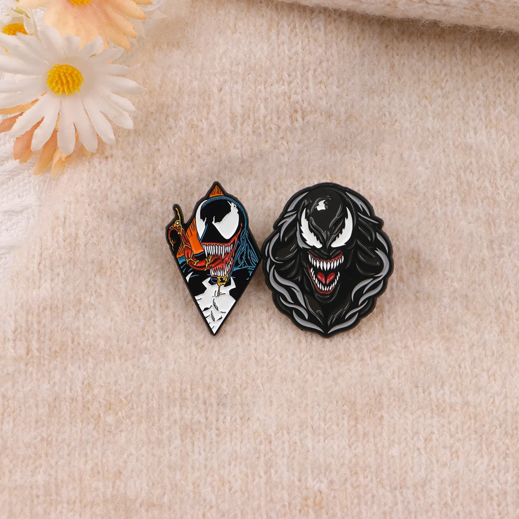 Movie Hero Enamel Pin Cool Stuff Badges on Backpack Brooches for Women Men Lapel Pins Cosplay Accessories Fans Gift Toys