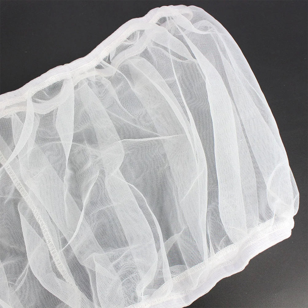 Mesh Bird Cage Cover Shell Dustproof Birdcage Parrot Cage Net Nylon Airy Fabric Mesh Bird Cage Net Cover Seed Catcher Guard