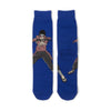 New 1 pair of Bandai cartoon men's and women's socks cartoon personality skateboard socks anime mid tube cotton neutral socks
