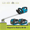 Brushed 2000W Electric Hedge Trimmer 15000RPM Lawn Mower Garden Landscaping Hedge Pruner Trimmer Tool For Makita 18V Battery Pin