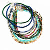 Yumfeel Bohemian Colorful Natural Stone 4mm Round Beads Necklaces Women Summer Friendship Neck Jewelry Fashion Vacation Chokers