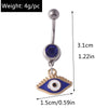 Fashion Fruit Cherry Belly Button Rings Sexy Navel Rings Belly Piercing Body Jewelry for Women Girl Party Holiday Jewelry Gifts
