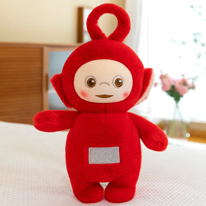 Miniso 30Cm Cute Antenna Baby Doll Girl Sleeping Doll Accompanying Cloth Doll Children Soothing Cartoon Doll Pillow