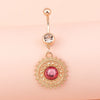 Fashion Fruit Cherry Belly Button Rings Sexy Navel Rings Belly Piercing Body Jewelry for Women Girl Party Holiday Jewelry Gifts