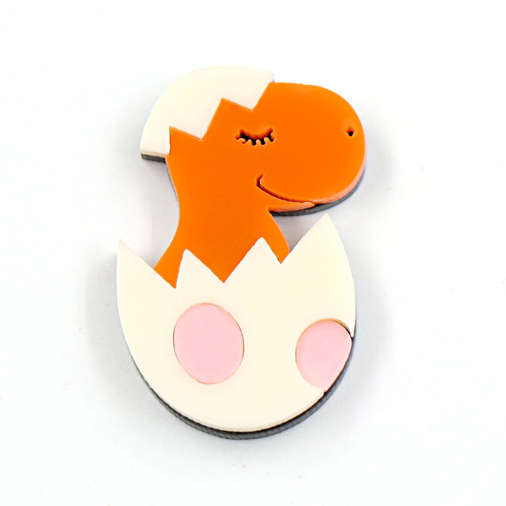35mm Cute Pear Brooch (Safty Pin) Laser cut Acrylic Jewelry For Baby Girl Gift