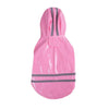Summer Outdoor Puppy Pet Rain Coat S-XL Hoody Waterproof Jackets PU Raincoat for Dogs Cats Apparel Clothes Wholesale