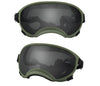ATUBAN Dog Goggles Anti UV Strong Impact Resistance Adjustable Elastic Puppy Large Breed Dog Goggles Breathable Pet Sunglasses
