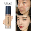 Beauty Glazed 6 Color Liquid Foundation Concealer - Full Coverage, Long-Lasting, Waterproof, Natural Effect,