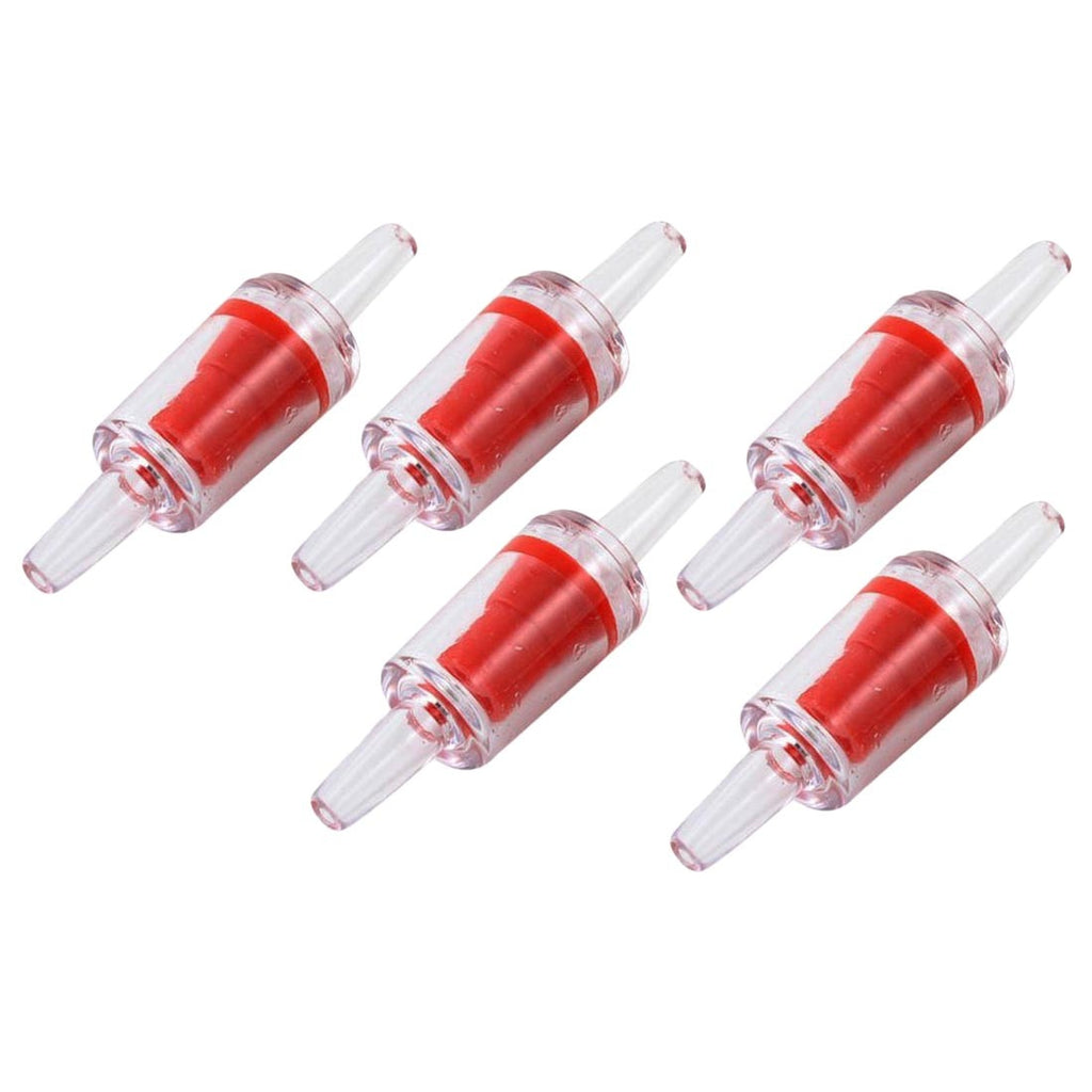 10pcs Plastic One Way Check Valve For Aquarium Air Pump   Non-Return Home Fish Tank CO2 System