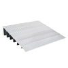 VEVOR Door Threshold Ramp, 6' Rise, 800 lbs Load Capacity, Door Ramp for Wheelchairs, Aluminum Threshold Ramp for Doorways, Adju