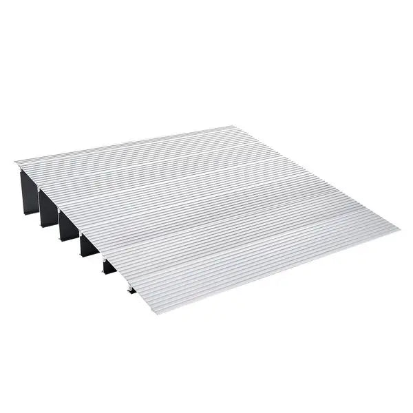 VEVOR Door Threshold Ramp, 6' Rise, 800 lbs Load Capacity, Door Ramp for Wheelchairs, Aluminum Threshold Ramp for Doorways, Adju