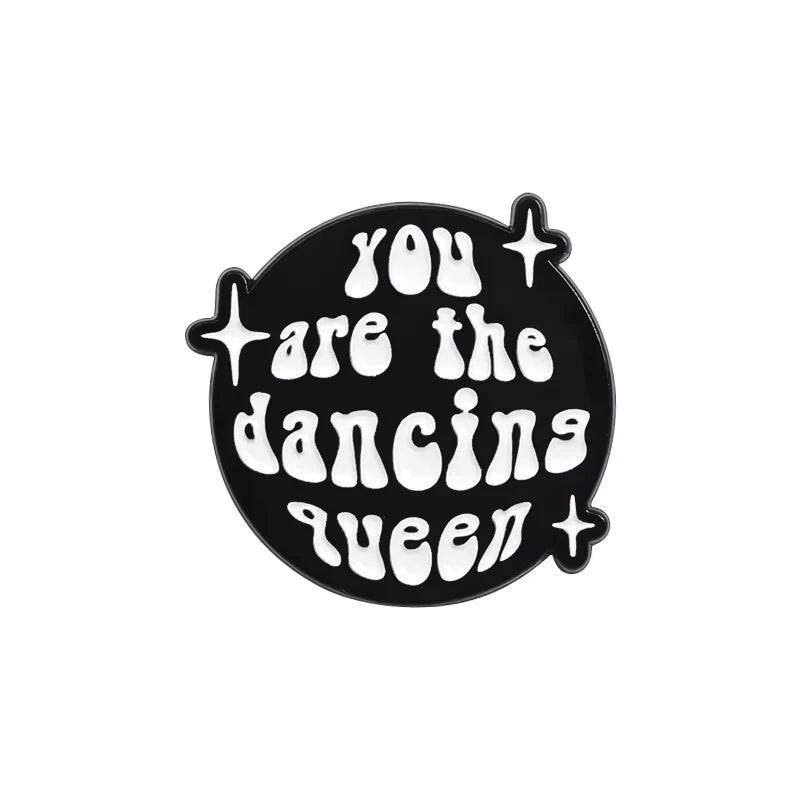 21 Types Wholesale Song Lyrics Enamel Pins Female Pop Singer Brooches Romantic Poetry Lapel Backpack Badge Jewelry Gift for Fans