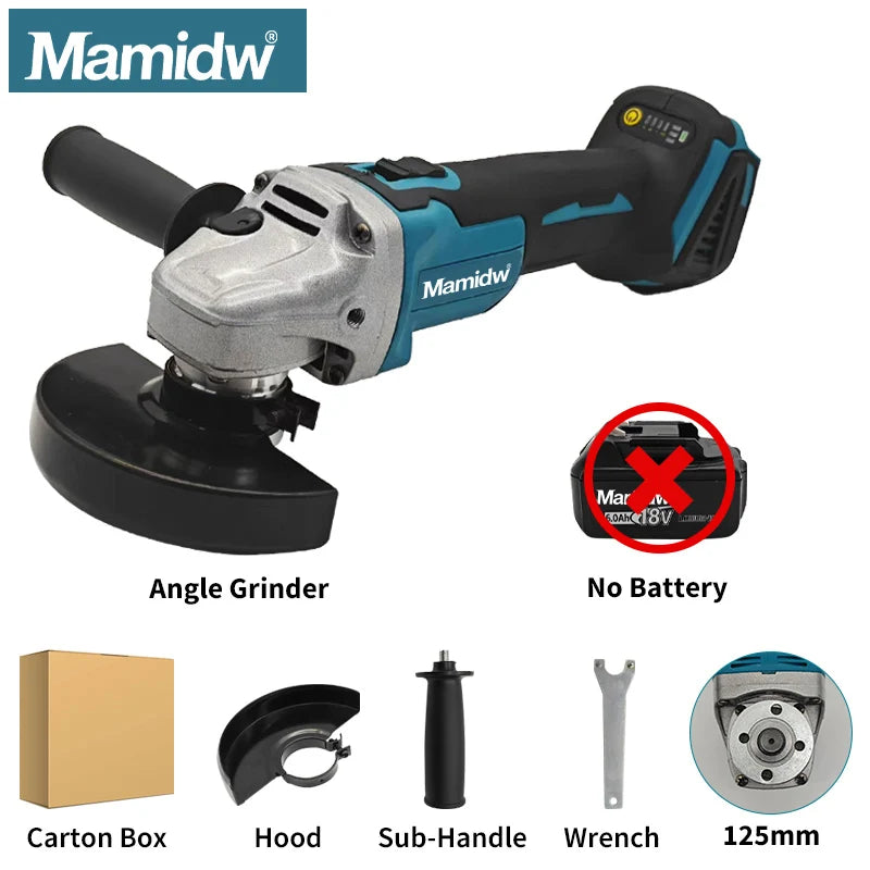 Lithium Electric Angle Grinder Rechargeable