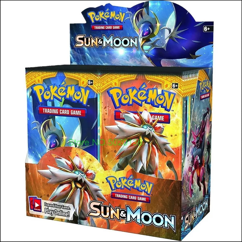 Pokemon Cards GX EX Hidden Fates English Trading Card Shining Game Versions 36 Pack Collection Toys