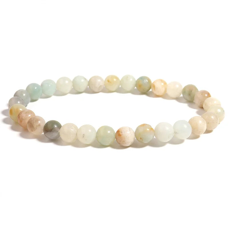 1 Piece Of Depression Healing Crystal Stone Bracelet. Dendritic Agate. Relieves Stress, Enhances Confidence And Eliminates Worry