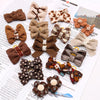 10PCS Spring Dog Bows For Puppy Cat Flower Bowknot Rubber Bands for Dogs Fashion Dog Hair Accessories Dog Grooming Accesories