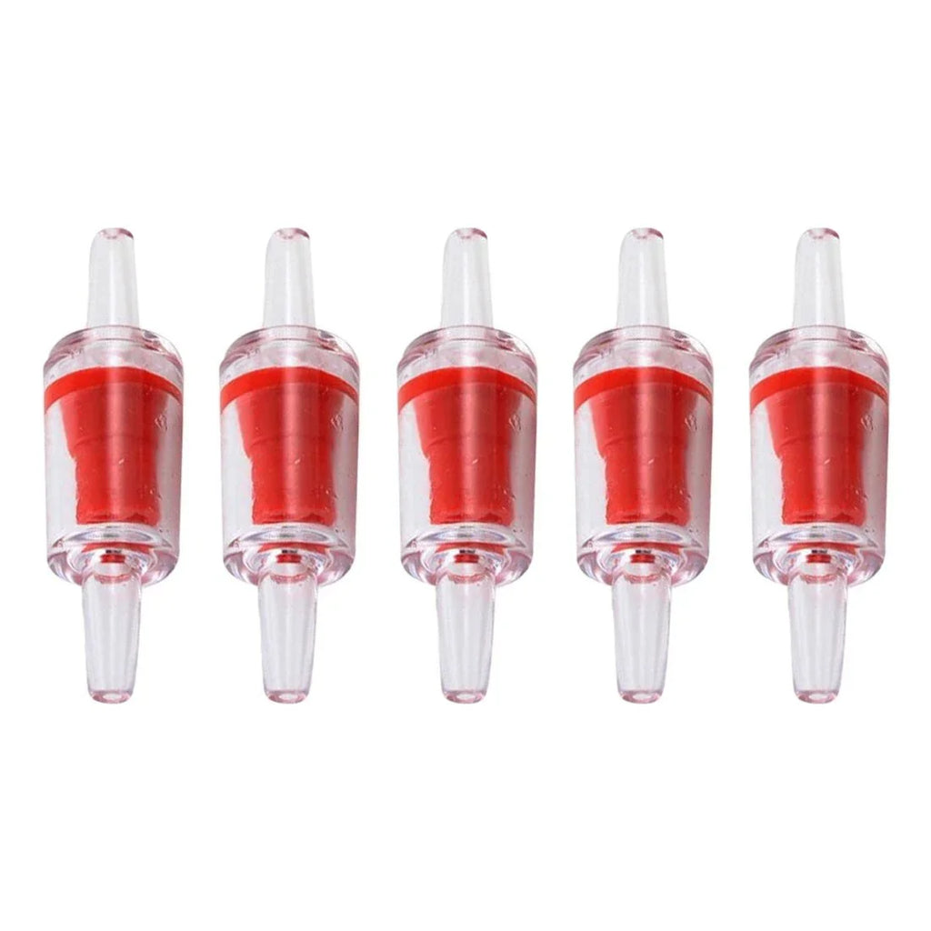 10pcs Plastic One Way Check Valve For Aquarium Air Pump   Non-Return Home Fish Tank CO2 System