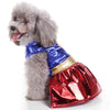 Dog Dress Puppy Luxury Skirt Summer Pet Princess Clothes Sweet Dog Clothes for Small Dogs Pet Floral Dog Skirt Fancy Cat Dress