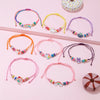 8Pack Summer Beach Fruit Bracelet Adjustable Cord Rope Best Friend BFF Bracelets for Women Girl Jewelry Friendship Gifts