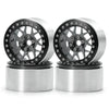 AXSPEED 4Pcs Metal 1.9"/2.2inch Beadlock Wheel Rims 25/35mm for Axial SCX10 Wraith TRX-4 D90 1/10 RC Crawler Car Upgrade Parts