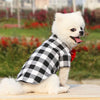 Classical Dog T-Shirts Bowtie Plaid Thin Summer Breathable Dog Clothes for Small Large Dogs Chihuahua Puppy Pet Cat Vest Yorkies