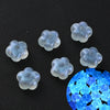 30Pcs Luminous Acrylic Beads 15mm Pentagram Loose Beads For Glow In The Dark Jewelry Making DIY Bracelet Necklace Earring
