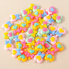 15pcs New Mix Kawaii Summer Vacation Pink Flower Heart Butterfly Ice Cream Star Resin Earrings Charms Diy Jewelry Making Pendant