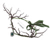 Unique Branch Headband with Pendant Christmas Headpiece Ethnic Forehead Jewelry for Women Prom Party