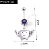 Fashion Fruit Cherry Belly Button Rings Sexy Navel Rings Belly Piercing Body Jewelry for Women Girl Party Holiday Jewelry Gifts