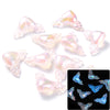 30Pcs Luminous Acrylic Beads 15mm Pentagram Loose Beads For Glow In The Dark Jewelry Making DIY Bracelet Necklace Earring