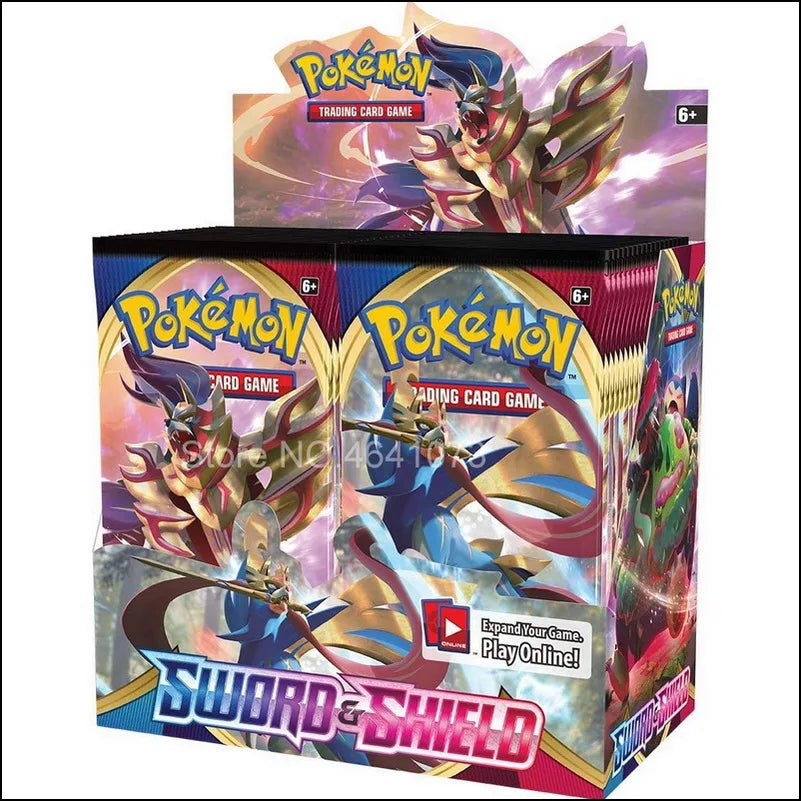 Pokemon Cards GX EX Hidden Fates English Trading Card Shining Game Versions 36 Pack Collection Toys