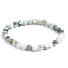 1 Piece Of Depression Healing Crystal Stone Bracelet. Dendritic Agate. Relieves Stress, Enhances Confidence And Eliminates Worry