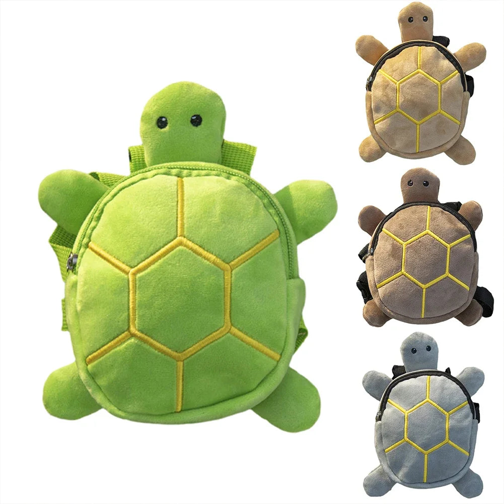 Cartoon Turtle Shape Dog Backpack No-Pull Pet Harness Vest Self Carrier Metal Zipper Large Capacity Backpack Pet Products