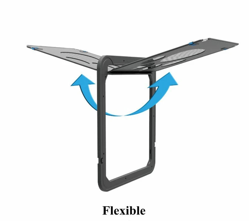 Large Small Dog and Cat Screen Door, Lockable Self-Closing Function, Sturdy Pet Door Easy Safe Freely Enter House Outdoor Window