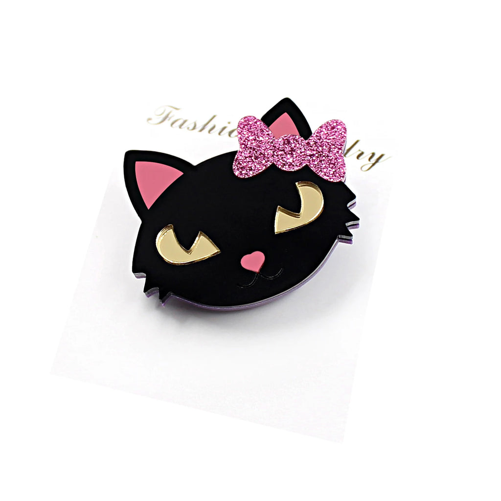 35mm Cute Pear Brooch (Safty Pin) Laser cut Acrylic Jewelry For Baby Girl Gift