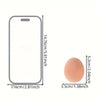 6/12Pcs Plastic Eggs Chicken House Small Fake Eggs Farm Animal Supplies Cages Accessories Guide Chicken Nest Egg Painting
