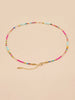 Go2boho Boho Beaded Necklaces For Women Dainty Colorful Summer Bohemian Mixed Bead Crystal Nekclace Choker Beach Jewelry