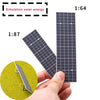 Scale 1:64 1:87 Simulation Solar Energy Model DIY Making Architecture Building Layout for Diorama Can't Generate Electricity 1Pc